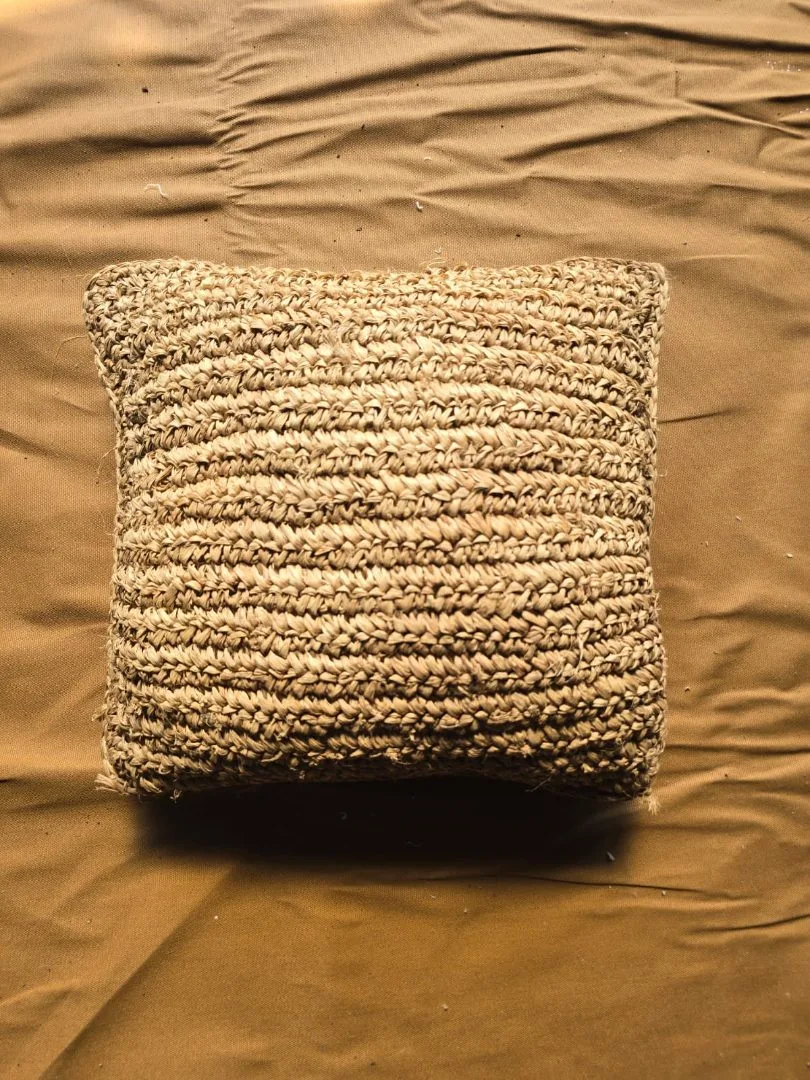 Bantal Sisal Rajut #1